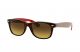 Ray Ban 0RB2132 618185 52 MATTE HAVANA BROWN GRADIENT DARK BROWN Nylon Man